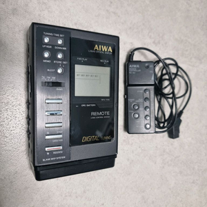 AIWA 카세트 HS-JX10 리모콘 세트