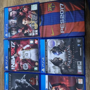 PS4 게임 6개팝니다