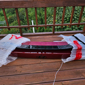 아반떼N 얼티메이트 레드 메탈릭 순정상판+스포일러 팝니