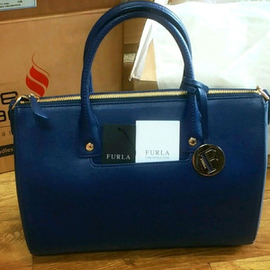 훌라린다사첼백미듐시그니처/토트백/숄더백/핸드백fula