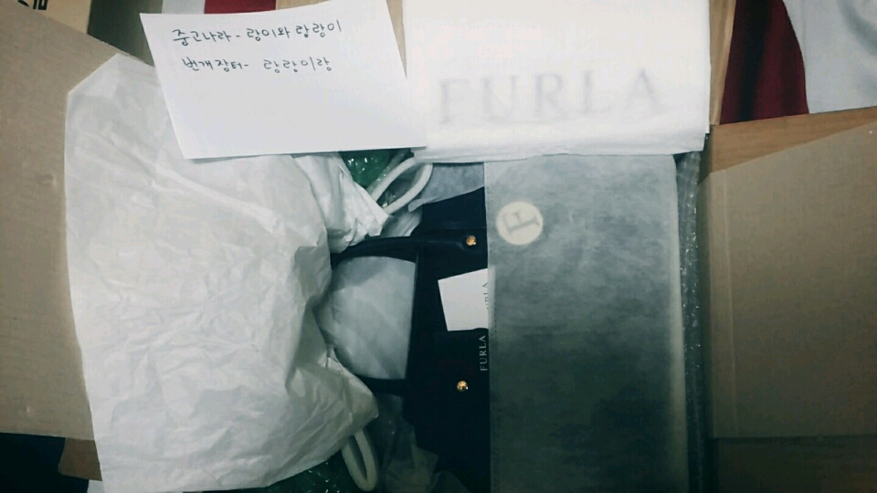 훌라린다사첼백미듐시그니처/토트백/숄더백/핸드백fula--4