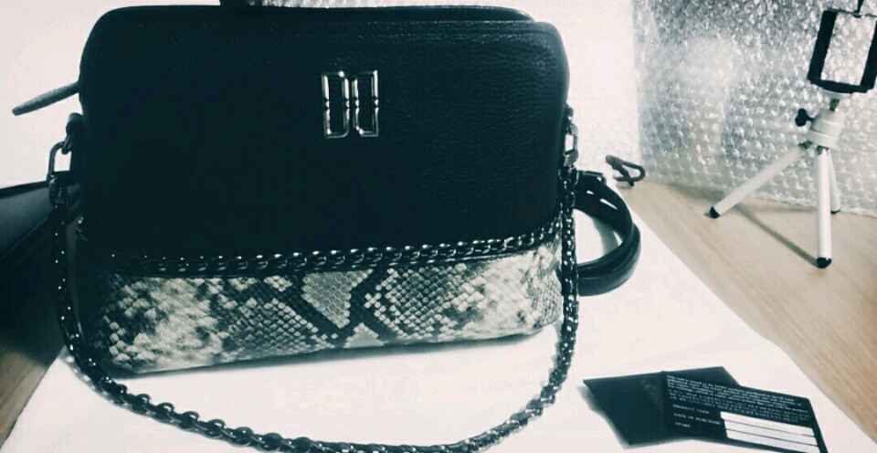 닥스핸드백=뱀피패턴가방/숄더백/토트백--7