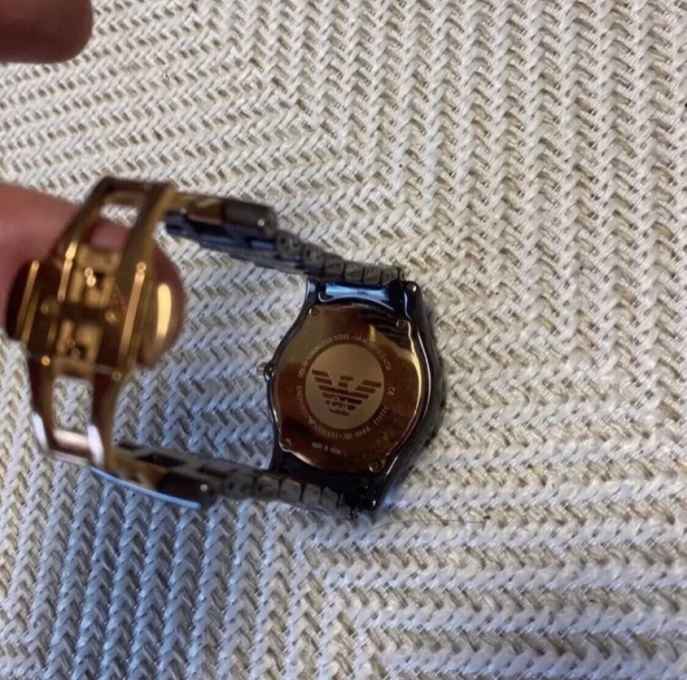 서울 아르마니 남성 알마니 명품 손목시계 이미지