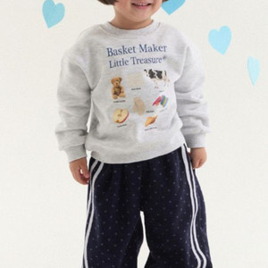 보나츠 도트 플리스 팬츠 xs