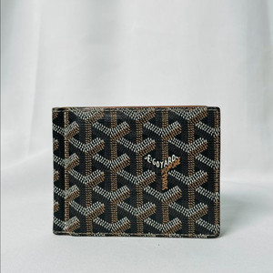 고야드 생토마 머니클립 블랙탄 반지갑블랙탄