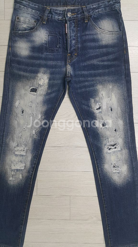 디스퀘어드2(이태리판) 멀티디스 덧뎀진 30~31인치(No.897)드라이완료!--1