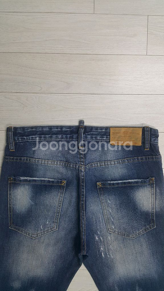 디스퀘어드2(이태리판) 멀티디스 덧뎀진 30~31인치(No.897)드라이완료!--7