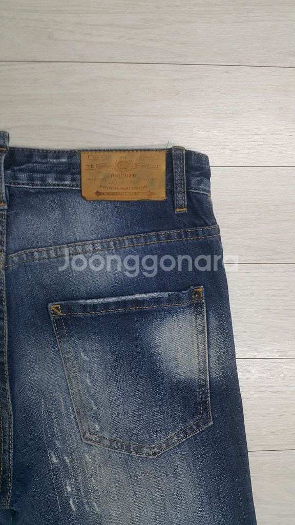 디스퀘어드2(이태리판) 멀티디스 덧뎀진 30~31인치(No.897)드라이완료!--8