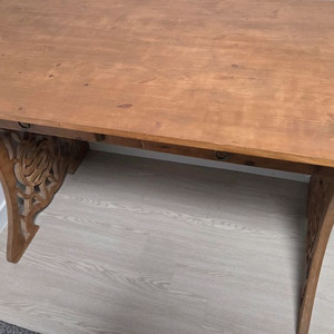 미싱다리 모양 책상(120x60x73.5cm)