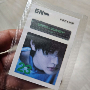 엔하이픈 성훈 띠부씰 롯데 몽쉘