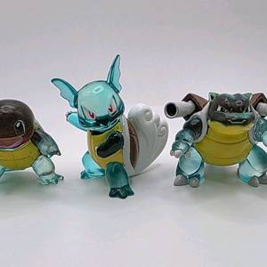 포켓몬 몬코레 1세대 꼬부기 클리어피규어세트