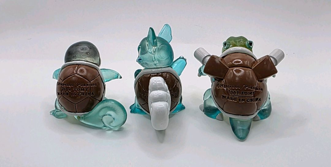 포켓몬 몬코레 1세대 꼬부기 클리어피규어세트--2