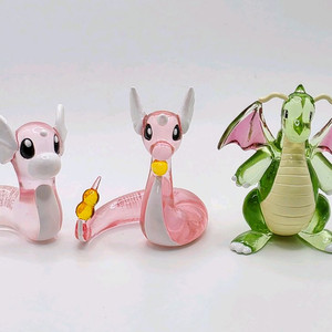 포켓몬 몬코레 1세대 망나뇽 이로치 진화세트 클리어피규어