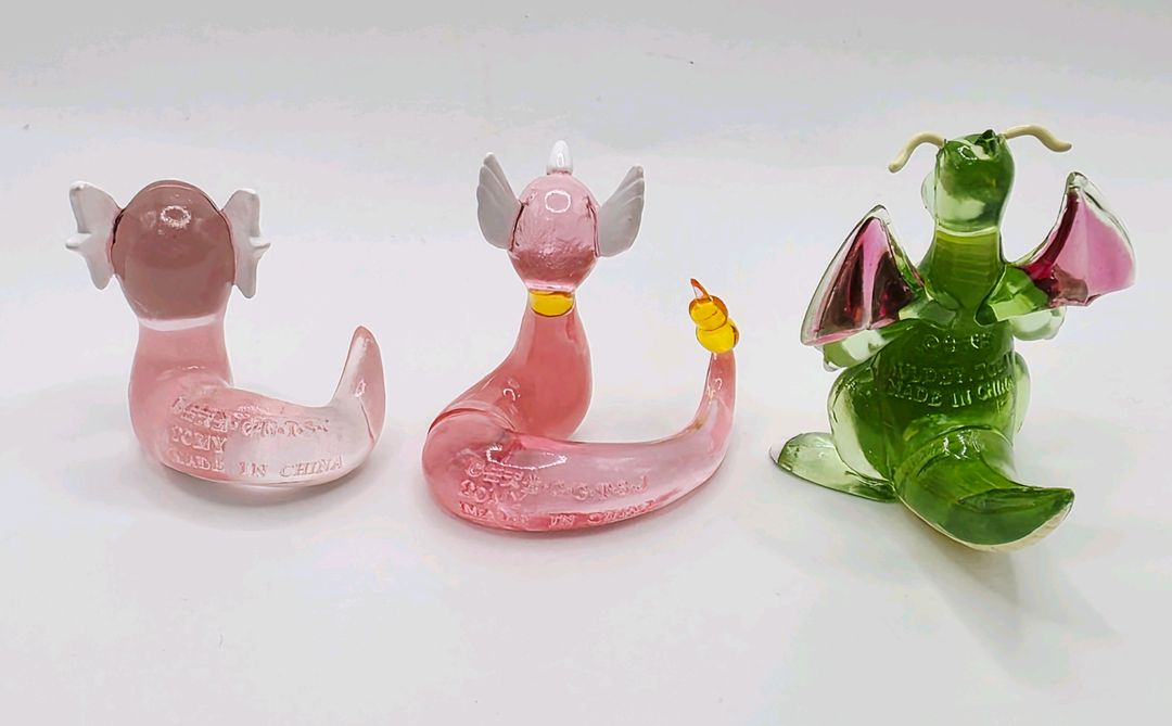 포켓몬 몬코레 1세대 망나뇽 이로치 진화세트 클리어피규어--2