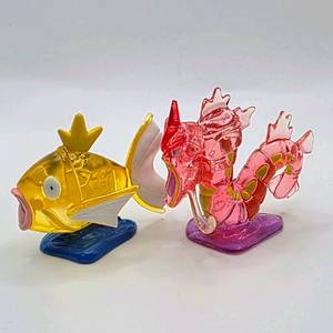 포켓몬 몬코레 1세대 잉어킹 갸라도스 이로치 클리어피규어 세트