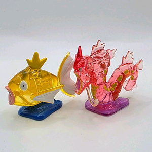 포켓몬 몬코레 1세대 잉어킹 갸라도스 이로치 클리어피규어 세트