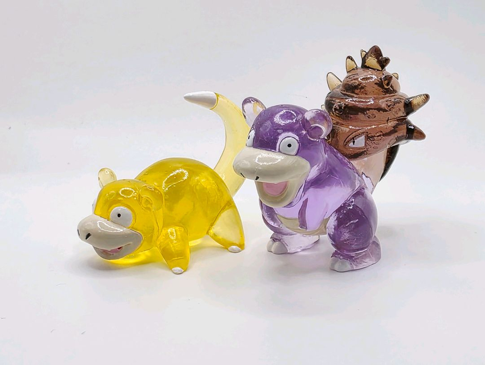 포켓몬 몬코레 1세대 야도란 클리어피규어 세트--1