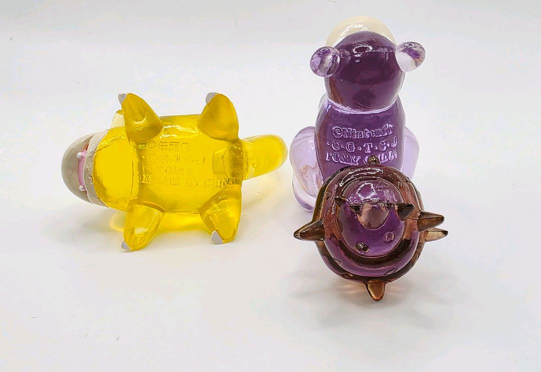 포켓몬 몬코레 1세대 야도란 클리어피규어 세트--2