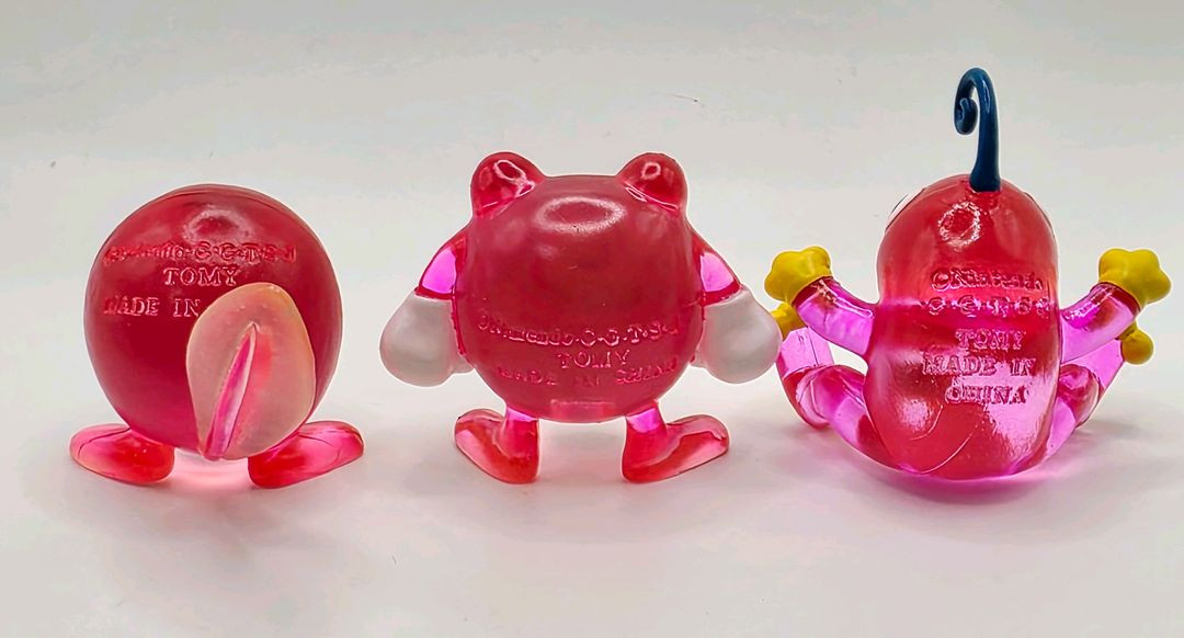 포켓몬 몬코레 1세대 구판 발챙이 수륙챙이 왕구리 클리어피규어--1