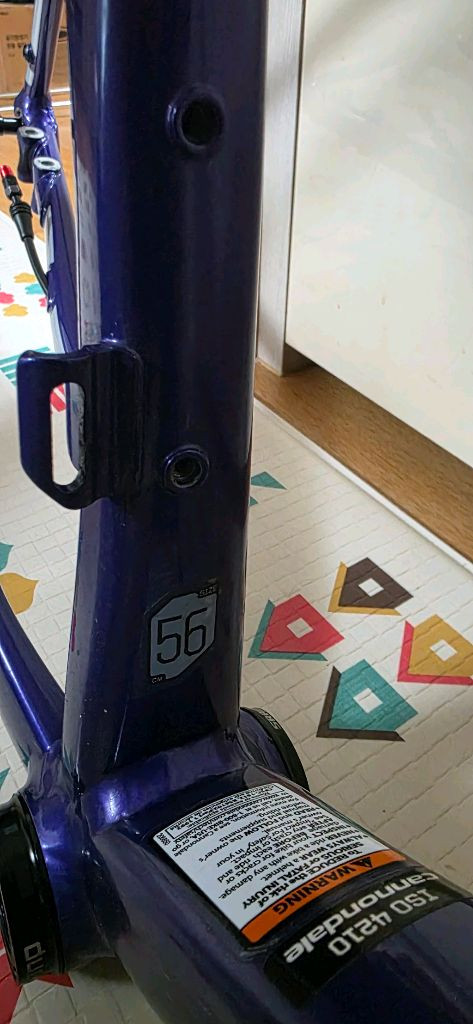 캐논데일 캐드13 56 사이즈(+알리 카본 핸들바)--3