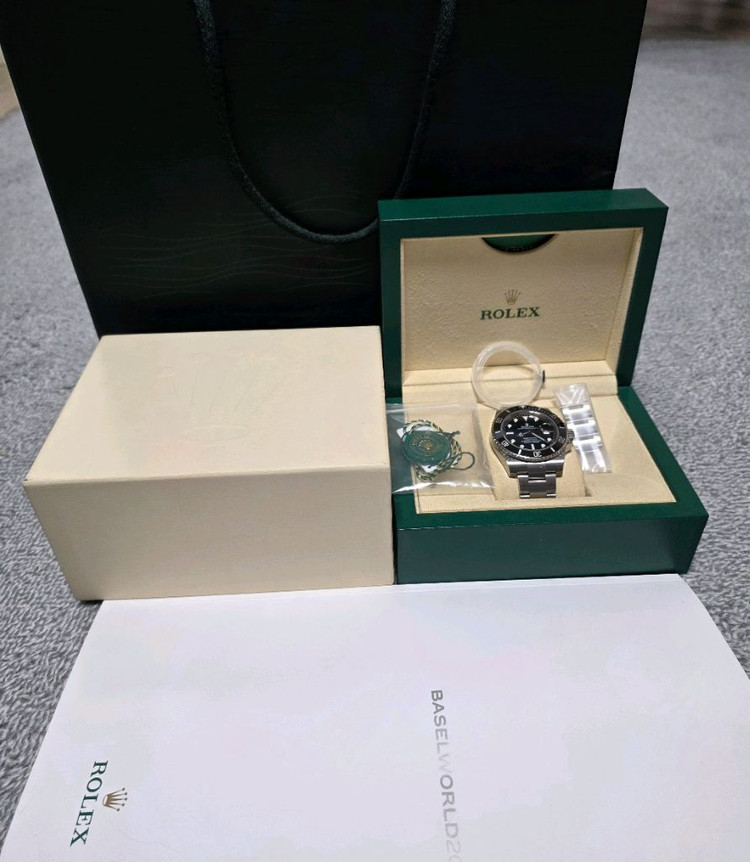 롤렉스 서버마리너 데이트블랙스틸--0