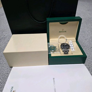 롤렉스 서버마리너 데이트블랙스틸