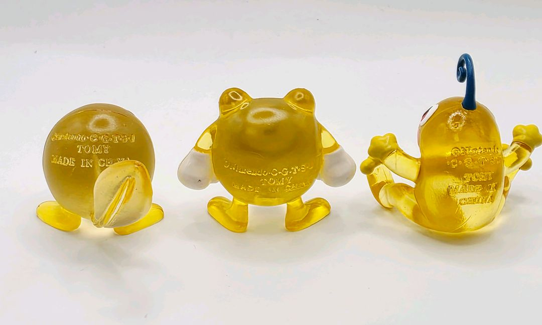 포켓몬 몬코레 1세대 구판 발챙이 수륙챙이 왕구리 클리어피규어세트--1