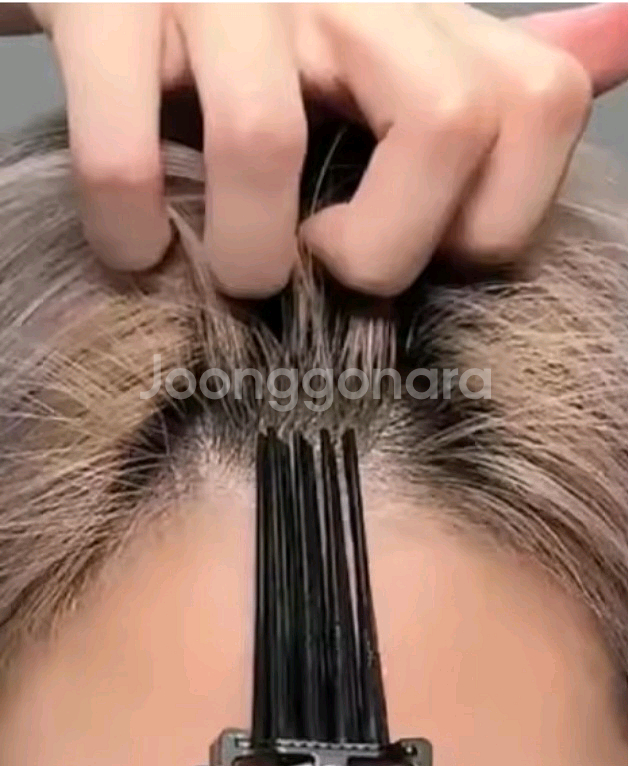 헤어볼륨핀 새상품--1