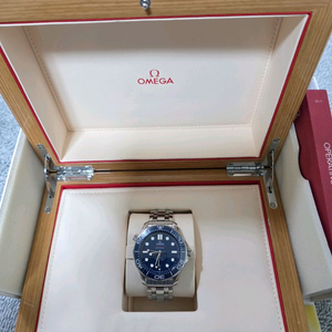 오메가 씨마스터 300M신형 블루