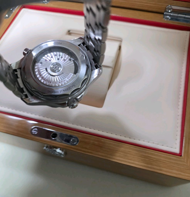 오메가 씨마스터 300M신형 블루--4