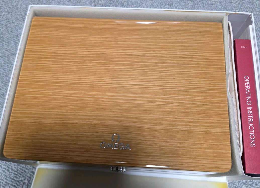 오메가 씨마스터 300M신형 블루--5