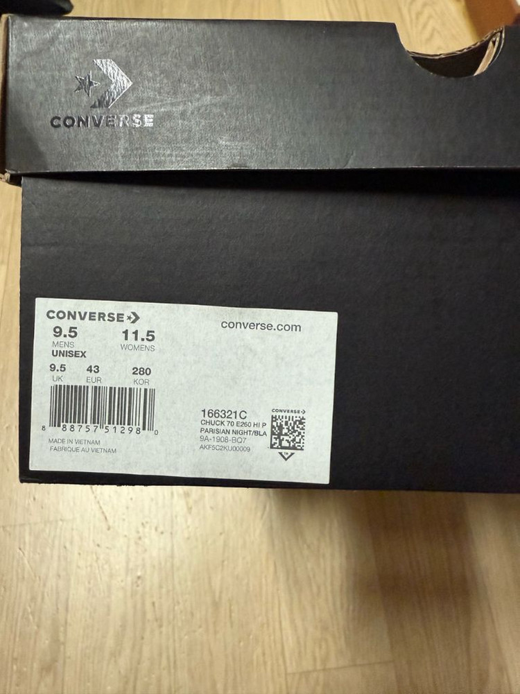 (할인)컨버스 척70 파리지앵에디션 280 새상품 팝니다 이미지