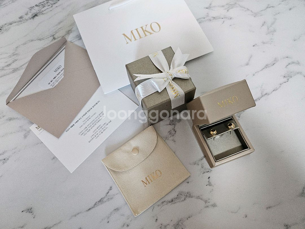 미꼬 귀걸이 메리골드 L 라지--6