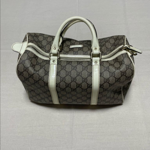 구찌 수프림 GG로고 캔버스 보스턴 백