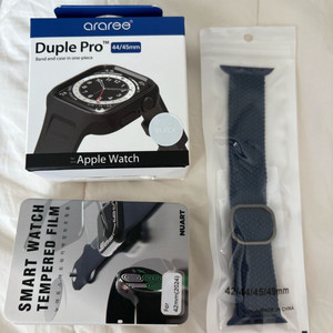 아라리 애플워치 풀커버 스트랩 케이스 등