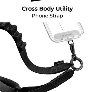 CASETiFY 케이스티파이 유틸리티 크로스바디 스트랩 블랙
