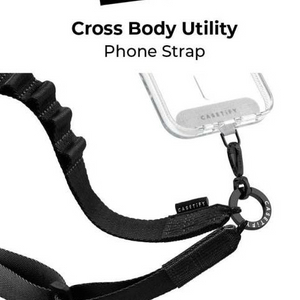 CASETiFY 케이스티파이 유틸리티 크로스바디 스트랩 블랙