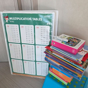 하뚱 병풍 + 세이펜+ 하뚱시리즈 처음수학 가베 세계카드 전집