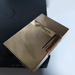 [새상품급] 듀퐁라이터 뉴 라인2 신형 ca18691 로즈골드 스몰 쌍불 듀퐁라이타