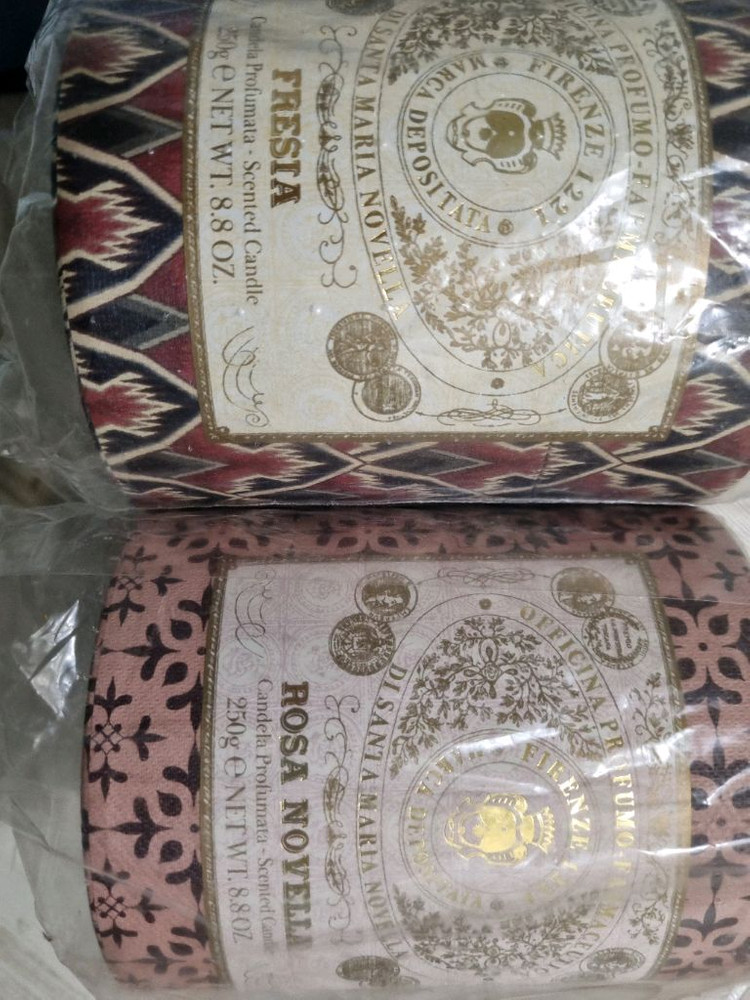 산타마리아노벨라 향초 새상품 프리지아--1