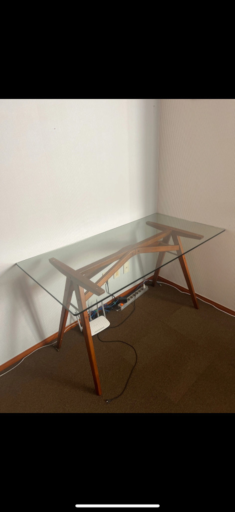 웨스트 엘름 젠슨 책상 1400 700--1