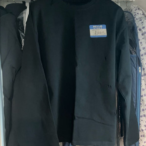 타오바오 쓰나미셀러 발렌시아가 뎀나 긴팔티 롱슬리브 이미지