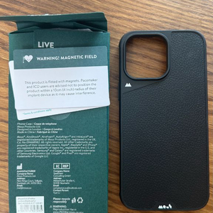 (미사용) Mous 아이폰 16 Pro Max 케이스 MagSafe