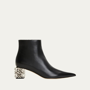 [LOEWE] 로에베 블랙 레더 앵클부츠 이미지