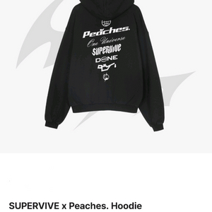 슈퍼바이브 x 피치스 후드티 새상품 xl 사이즈