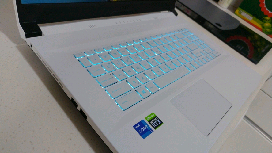 MSI GF66 Sword 화이트 게이밍 노트북/램32G,RTX3060 이미지