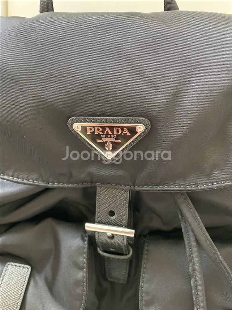 프라다 나일론 백팩 미디움--2