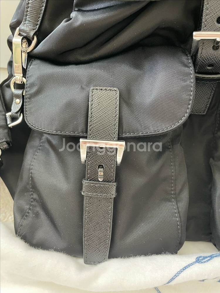 프라다 나일론 백팩 미디움--4