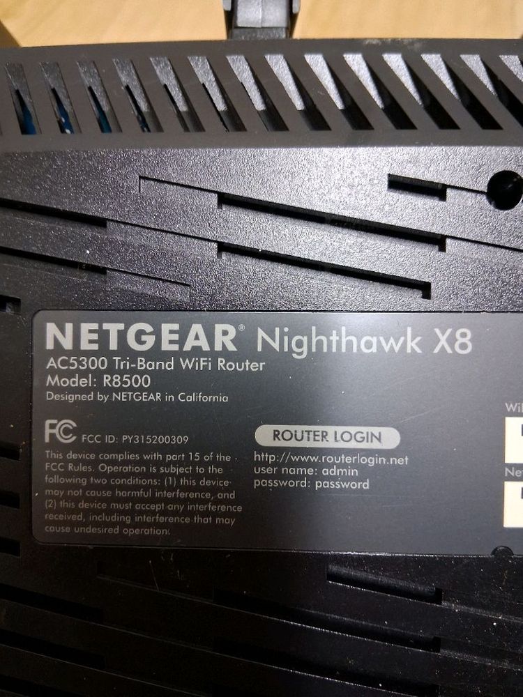 zzNETGEAR 나이트호크X8 WIFI라우터R8500--4
