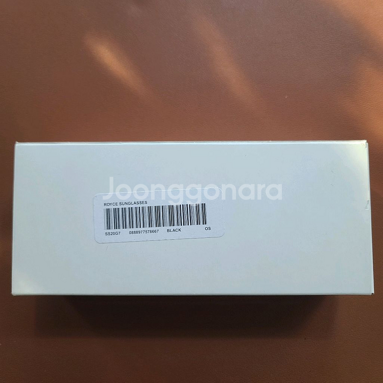 슈프림 ROYCE 선글라스 블랙 (20SS)--1